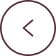 Left arrow icon in a circular design
