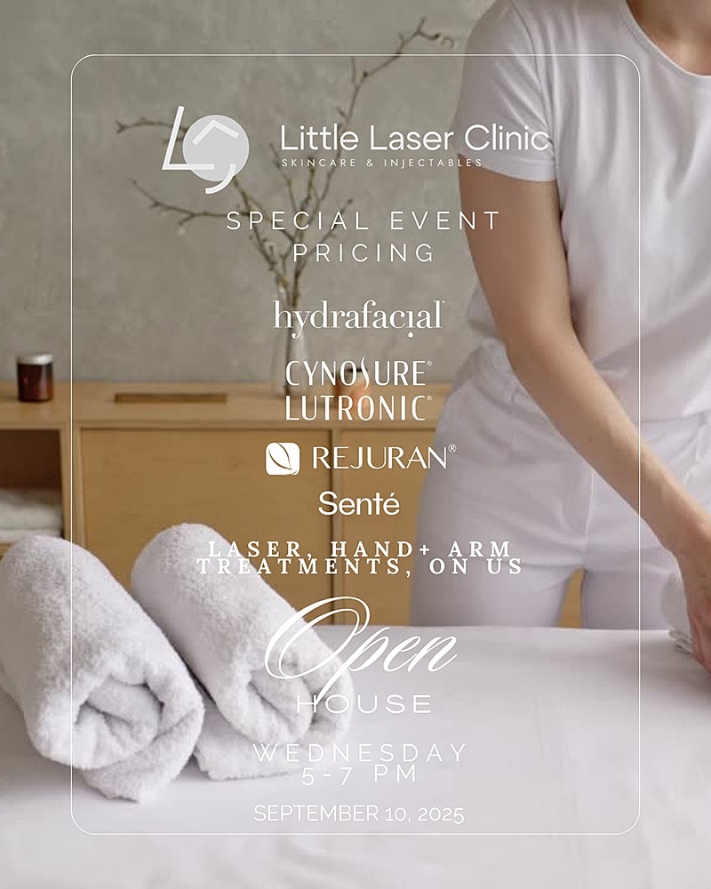 Open house event at Little Laser Clinic.